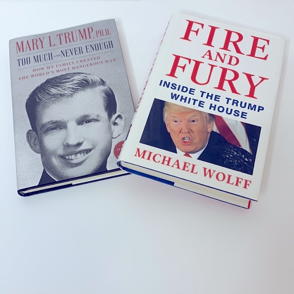 Other - Book Bundle | Fire And Fury Inside The TRUMP White House Too Much & Never Enough